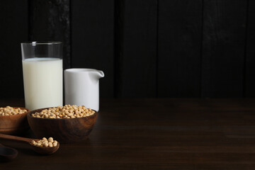 Soy milk and soy, composition for healthy food concept
