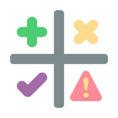 Obraz premium project management, swot icon