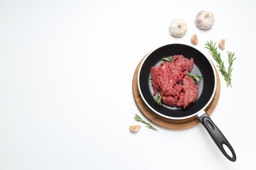 Ingredient for cooking grilled meat - ground meat