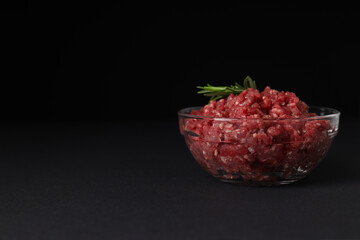 Ingredient for cooking grilled meat - ground meat