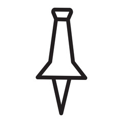 pin line icon