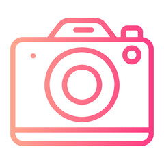 camera gradient icon