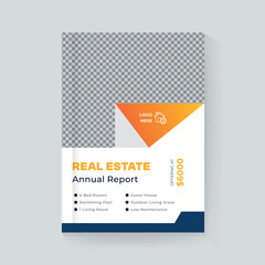 Corporate Book Cover Design Template in A4. Can be adapt to Brochure, Annual Report, Magazine,Poster, Business Presentation, Portfolio, Flyer, Banner, Website.
