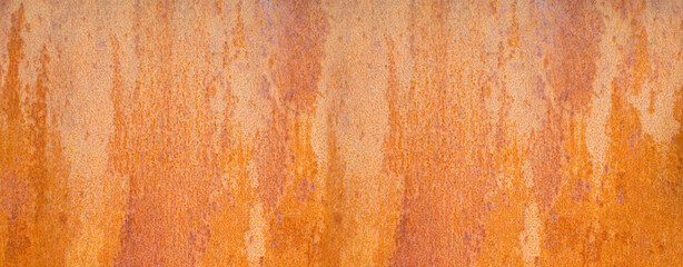 Detail of modern architecture corten building.