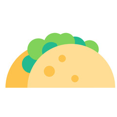 Food and drinks icon. Restaurant Flat icon Vector illustration.