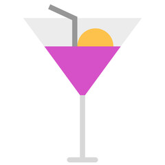 Food and drinks icon. Restaurant Flat icon Vector illustration.