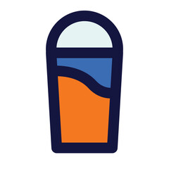 springtime season icon style elements