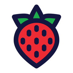 springtime season icon style elements