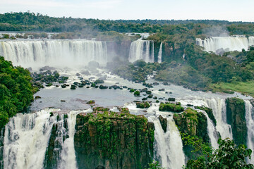 Waterfalls in Iguacu National Park