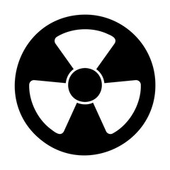 environment, radioactive icon