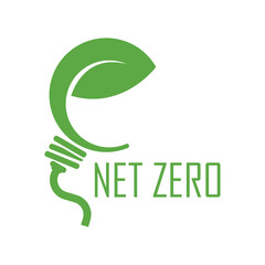 reducing CO2 emissions to stop climate change. green energy background	