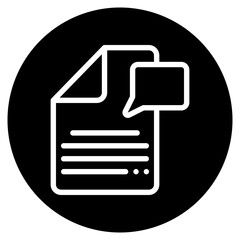 newspaper glyph icon