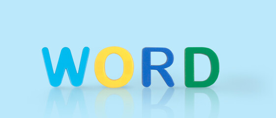 Wooden copy space  word direct