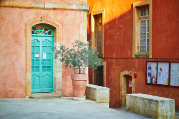 Scenic view of streets of Roussillon, Provence, France © Ekaterina Pokrovsky