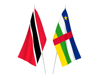 Republic of Trinidad and Tobago and Central African Republic flags
