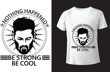 Typographic Tshirt Design - T-shirt Design For Print Eps Vector