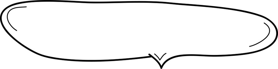 Hand drawn bubbles illustration, Transparent background