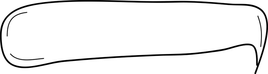 Hand drawn bubbles illustration, Transparent background