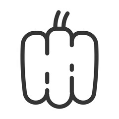 Pixel perfect, editable stroke, up scalable, line, vector bloop icon.