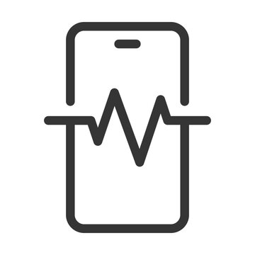 Pixel perfect, editable stroke, up scalable, line, vector bloop icon.