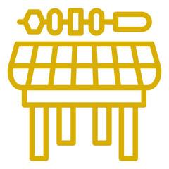 Vector Design Barbecue Icon Style