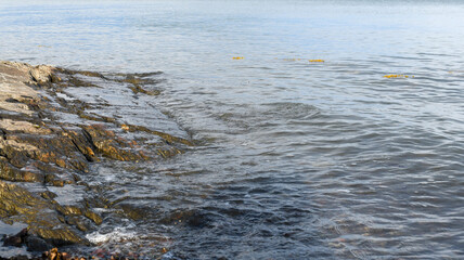 Rocky beach in archipelago 
