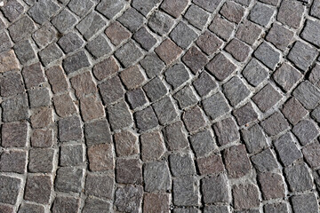 Paving stones in geometric pattern for use as a background texture