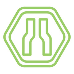 Vector Design Ahead Icon Style