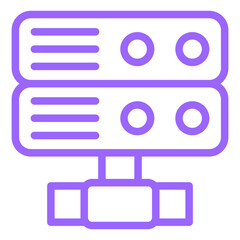 Obraz premium Vector Design Server Icon Style