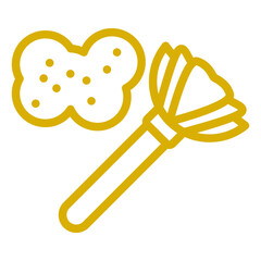 Vector Design Dusting Icon Style