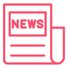 Vector Design News Banner Icon Style