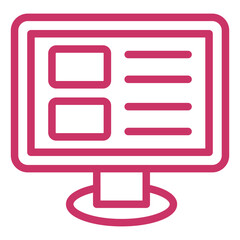 Vector Design Blog Icon Style