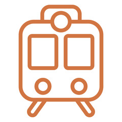 Vector Design Train Icon Style