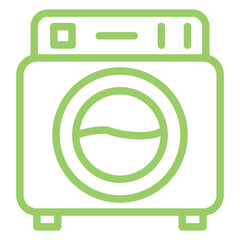 Vector Design Washing Machine Icon Style