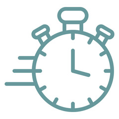 Vector Design Fast Time Icon Style