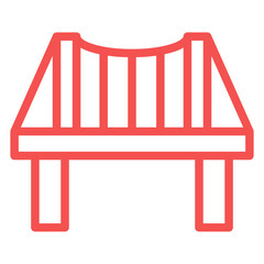 Vector Design Bridge Icon Style