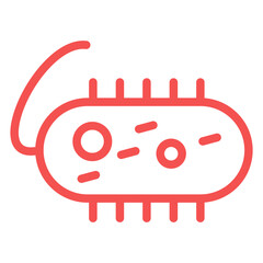 Vector Design Bacteria Icon Style