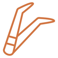 Vector Design Tweezers Icon Style