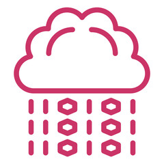 Vector Design Hail Icon Style