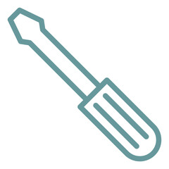 Vector Design Screwdriver Icon Style