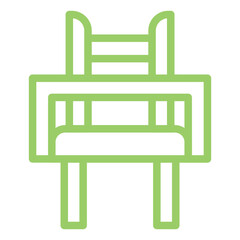 Vector Design Baby Chair Icon Style