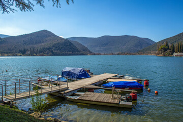 Le lac de Piediluco, en Italie
