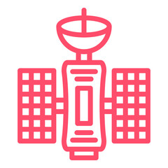 Vector Design Satellite Icon Style
