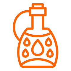 Vector Design Water Canteen Icon Style