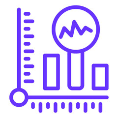 Vector Design Analysis Icon Style