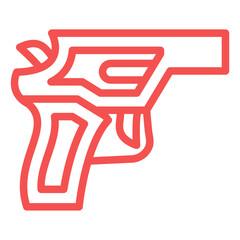 Vector Design Revolver Icon Style