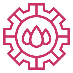 Vector Design Cogwheel Icon Style