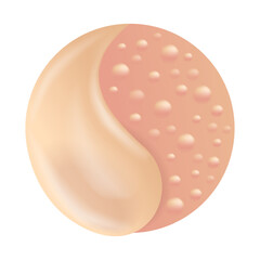 Skin Fungus treatment 3D icon