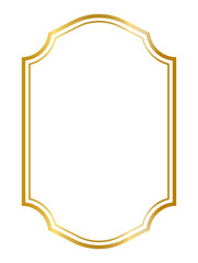 Decorative frames banner label collection png transparent background transform Your designs with gold frame