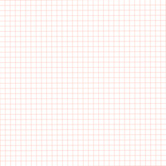 Checkered vector seamless texture. Pattern background of digital notebook page